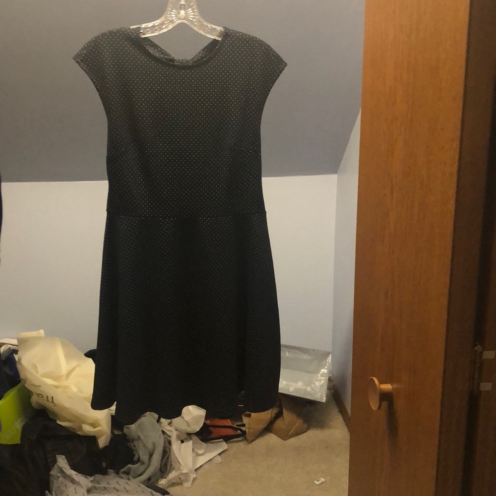 Polka dot formal dress